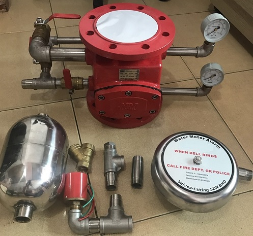 van báo động alam valve